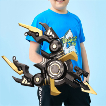 Crystal bomb electric burst Hou Yi deformation war bow Chicken eating equipment Childrens boy toy Water bomb heat simulation