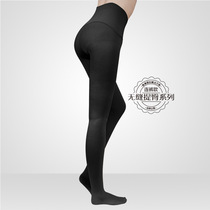 Black leggings pantyhose strong pressure shaping calf women tight leg socks spring and autumn foot leggings socks