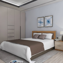 Feimei Custom Lushui River Plate C1-621820 C29-18 Bed Modern Simple Style