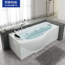 Bath home small apartment adult couple acrylic bathtub Japanese mini surf massage thermostatic heating bath