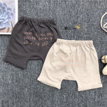 Angel Doll Children Summer Pure Cotton Shorts Boy Treasure Single Pants Baby Out Fart Pants