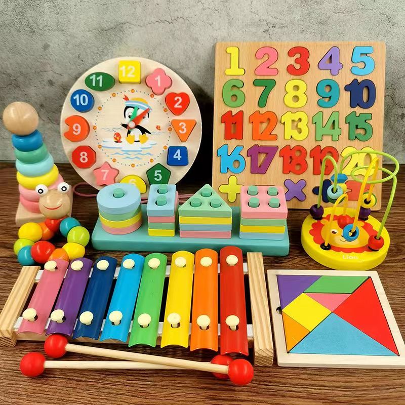 幼児と幼児 8 音符手ノックおもちゃ木琴 1-2-3 歳の男の子と女の子の赤ちゃんパズル早期教育セット