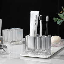 Toothbrush Rack Creativity Wash Teeth Holder Suit Large toothpaste Toothbrush Rack Containing housing placed Toothbrush Shelf