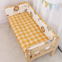 Baby bed bed perimeter cotton fence drop block cloth Childrens splicing bed soft bag baby anti-collision block single side three sides
