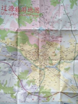  Liaoyuan City tourism map Liaoyuan City map Liaoyuan map Liaoyuan traffic map Liaoyuan tour guide map