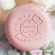 (HP2019)4*4 Sweet candy Sweet love exquisite acrylic handmade soap chapter