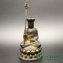  Copper Buddha ornaments package pulp pure copper Jizo King Buddha statue Antiques miscellaneous old bronze Bronze sculpture Buddha for home decoration