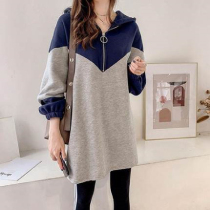Pregnant women autumn suit fashion 2021 sweater tide mother winter dress pregnant women autumn winter clothing set loose two-piece