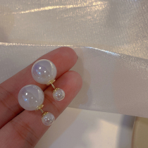 SUGAR Mermaid Ji pearl earrings are exquisite light luxurious and high-end super fairy and versatile two-wear earrings for women