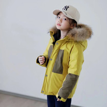 Giant Hui 25% off YU Ding 5A white goose Giant light warm outdoor Parker parent-child down jacket Insect sound home