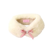 New Japanese mikihouse bow Lady warm scarf 13-7703-782