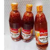 (3 bottles 900ml)cholimex Vietnamese Garlic Fish Sauce Seafood Sauce Garlic Hot Sauce Wei Lu Soy Sauce