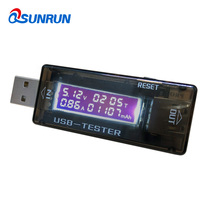 USB multifunctional mobile phone lithium battery detector current voltage tester battery capacity timing