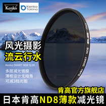 kenko Kengo ND8 SLIM reducer without dark corner canon ND mirror 58mm77mm coated scenery filter