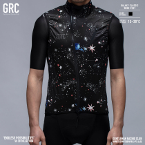 GRC Endless Riding Vest GALAXY Stars Air Spring Autumn Road Bike Ride for windproof Machia Men