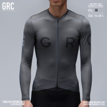 GRC Endless Riding Suit 50 Degrees Grey LOGO Spring Summer Long Sleeve Blouse Road Bike Ride for Men