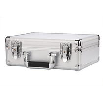 Aluminum alloy storage box with lock password file storage box with lock metal hand tool small box for household use