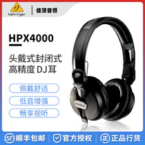 BEHRINGER Bailingda HPX4000 headset closed high precision professional DJ monitor headset