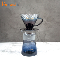 Brewista Heat-resistant glass hand-brewed coffee filter cup Sharing pot Set bonavita pro shadow Series
