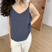 Large size fat mm200 pounds French small camisole female inner design sense outside wearing spring and summer bandeau top students