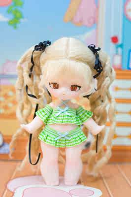 taobao agent Puyoodoll Pocket Bear BJD 8 -point OB11 12 -point Fruit Party Lime Swimsuit Doll Cloth