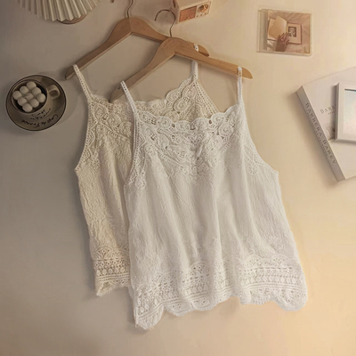 taobao agent Summer colored lace jacket, Korean style, with embroidery, lifting effect