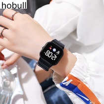 Smart technology sense Harajuku style high-value astronaut male and female student party watch white fashion electronic watch