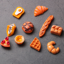 Bread cake dessert miniature food play mini model kitchen supermarket market scene simulation super small food toy