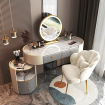 Dressing table 2021 new bedroom modern simple color color dressing table small apartment Nordic high end storage cabinet table