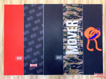 MOVER sandpaper professional skateboard double-warped fish Board Brush Street board breathable pores sandpaper MOVER skateboard shop
