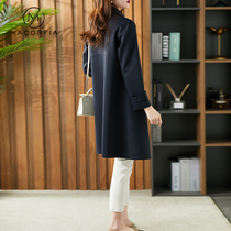 Macorfia windbreaker coat women spring and autumn 2021 New medium long thin fashion fashion premium commuter coat