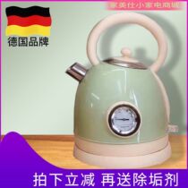  German retro electric kettle Household European-style 304 stainless steel retro plug-in electric kettle High-value kettle