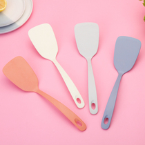 Bamboo fiber spatula household cooking shovel non-stick cookware kitchen flat bottom spatula frying shovel long handle fish shovel