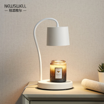 Table lamp incense melting wax lamp modern minimalist marble melting candle lamp Nordic cozy romantic master bedroom headboard table lamp