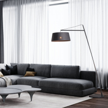 Designer fishing lamp floor lamp living room bedroom simple modern sofa lamp art living room decoration vertical floor lamp