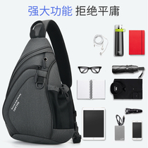 2021 new chest bag mens fashion large capacity shoulder bag leisure ins trend personality shoulder bag small backpack