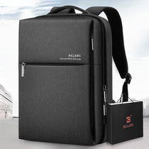 Large capacity business computer backpack Mens shoulder bag fashion trend simple student school bag Leisure business travel