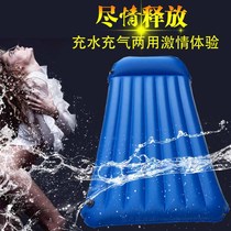 Thickened single pillow water mattress Hotel Hotel sauna bath inflatable water filled double sex water bed ice mat