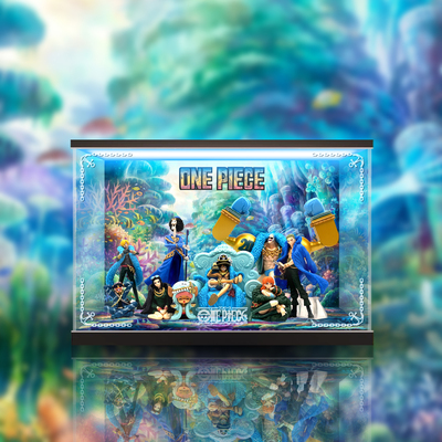taobao agent 【Move】F ZERO One Piece 20th Anniversary Blue Chinese Server Series Special Scenes Exhibition Box