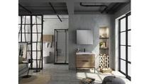 Jiu Mu bathroom cabinet set self-cleaning glaze anti-overflow stall water deepening basin bile A1248-112V-1