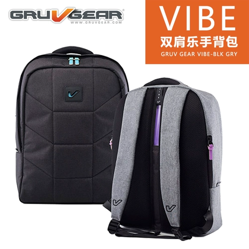 Qi Cai American Gruv Gear Vibe-Blk Gry Musician's Radcpack Kit Kit Kit Pugre Pocket Multi-Clock
