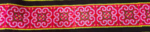 Popular embroidery ethnic accessories high imitation handmade old embroidery Miao Pickles lace 11 5cm wide