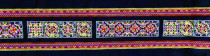 Popular embroidery ethnic accessories Miao flower embroidery lace width 11 8cm