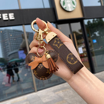 Creative car keychain goddess cute anti-loss couple high-grade hanging bag pendant pendant Womens key chain