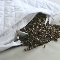  100%pure buckwheat pillow core 丨 full buckwheat skin buckwheat shell hard pillow adult single health care cervical spine pillow