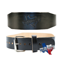 American TITAN TITAN Black primary color cowhide bodybuilding belt sports fitness squat bench push hard pull stronger than Carter