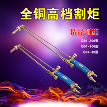 Oxygen acetylene gun cutting torch G01-30 100 300 copper stainless steel cutting torch