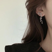 For lack of Stink s925 silver needle sweet and beautiful temperament butterfly knots-in-ear-style no-ear-hole mosquito-repellent coil