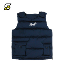 SLAMBLE thick tactical function cotton vest casual sportswear men tide winter windproof warm cotton wool