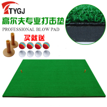 TTYGJ golf pad thickened version of family practice pad ball pad hitting pad swing exerciser